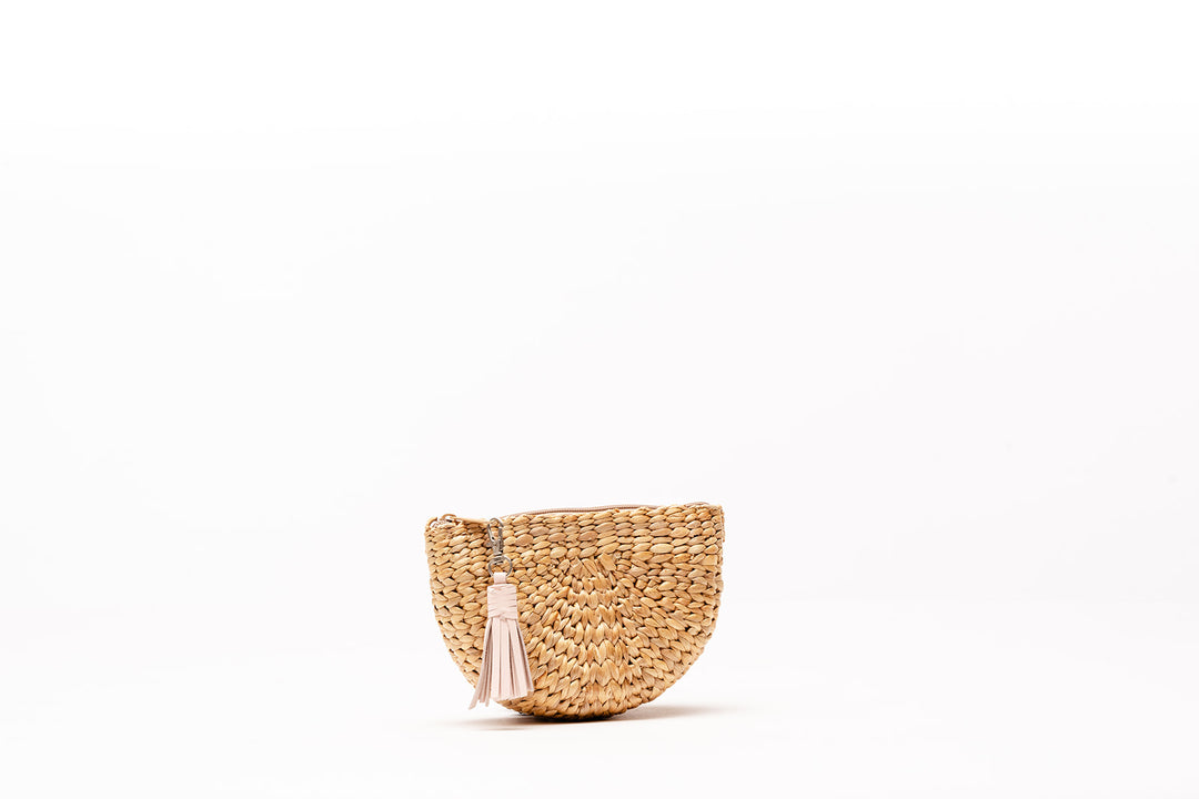 Handwoven Seagrass Straw Bag made By Thai Women Weavers 