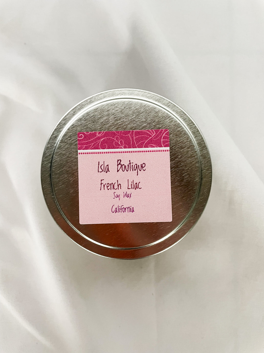 California made French Lilac Soy Wax Candle