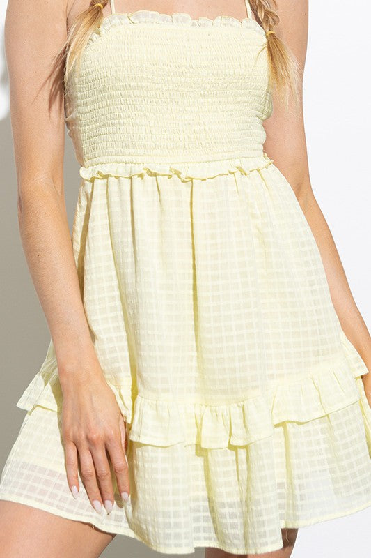 Lemon Drop Mini Dress