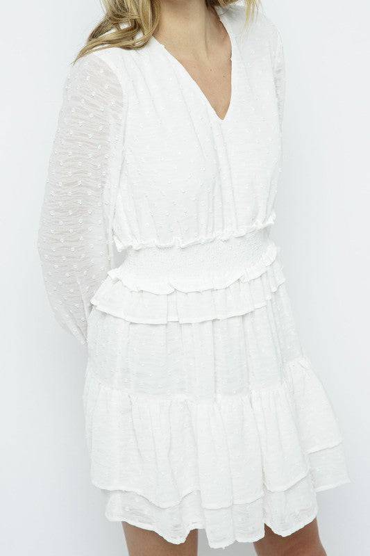 Invites Only White Dress - Isla Boutique