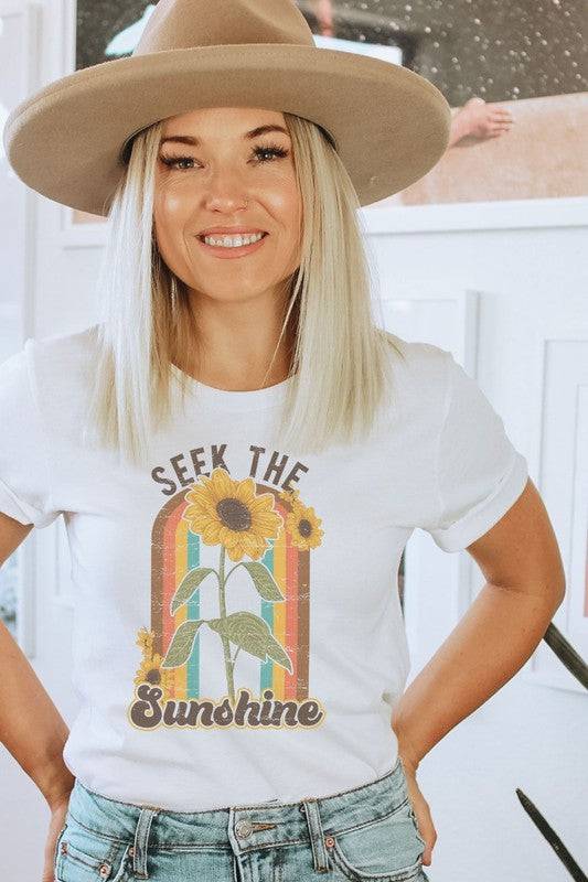 Seek The Sunshine Tee - Isla Boutique