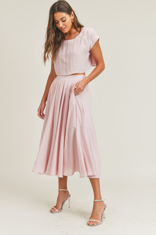 Parker Midi Skirt Set - Isla Boutique
