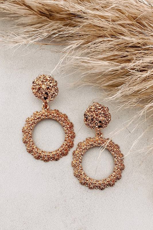 Barcelona Nights Earrings Gold - Isla Boutique