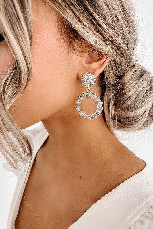 Barcelona Nights Earrings Silver - Isla Boutique