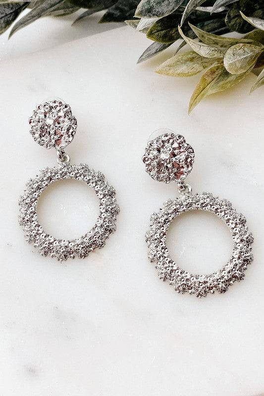 Barcelona Nights Earrings Silver - Isla Boutique
