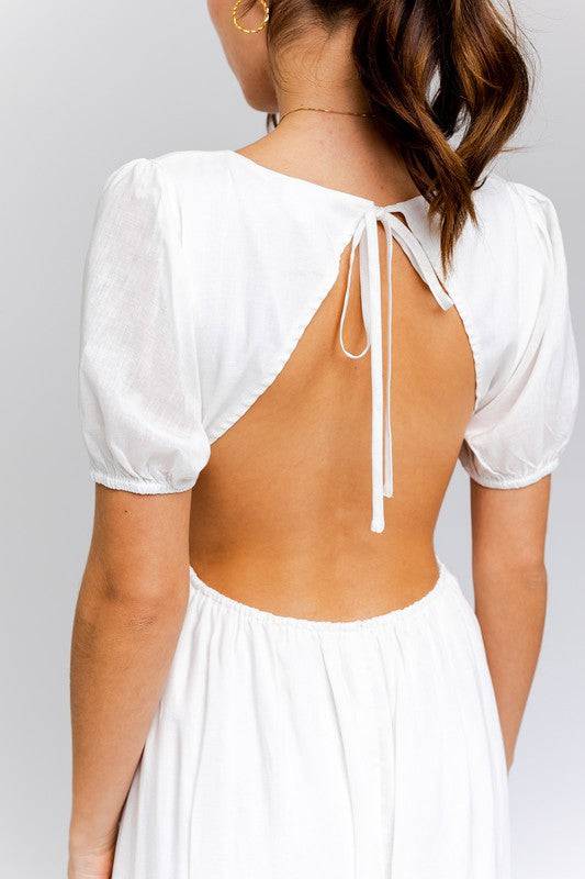 Sophie Cutout Midi Dress - Isla Boutique